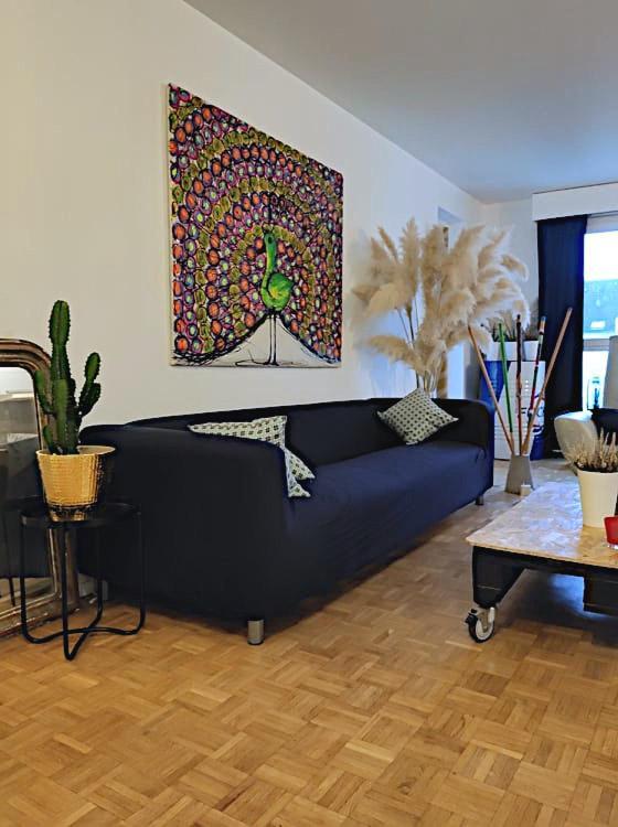 Appt D'Artiste - 3 Ch - Parking Apartment Rouen Luaran gambar